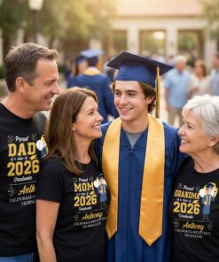 Family Matching Graduation - Personalized Shirt